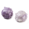 Natural Lepidolite/Purple Mica Stone Carved Figurines DJEW-L023-C11-2