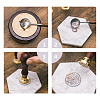 CRASPIRE Brass Wax Seal Stamp AJEW-CP0002-23-85-8