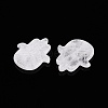 Natural Quartz Crystal Hamsa Hand with Eye Figurines DJEW-N003-04J-3