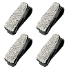 4Pcs Plastic Glasses Holders for Car Sun Visor AJEW-AN0007-28-1