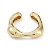 Brass Cuff Rings RJEW-U030-02G-01-2