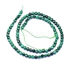 Natural Malachite Beads Strands G-E530-07AA-2
