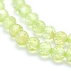 Natural Prehnite Beads Strands G-O166-19-2mm-3