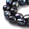 Dyed Natural Cultured Freshwater Pearl Beads Strands PEAR-P062-36C-4