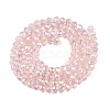 Electroplate Glass Beads Strands EGLA-A034-T6mm-B12-3