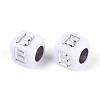 Acrylic Beads OACR-ZX006-36B-4