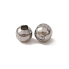 Non-Tarnish 304 Stainless Steel Round Seamed Beads A-STAS-R032-2mm-01-3