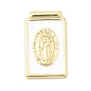 Brass Enamel Pendants KK-L262-28G-A02-1