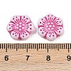 Bohemia Czech Pressed Glass Beads GLAA-I061-08B-3