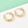 Brass Hoop Earrings EJEW-A156-14B-G-1