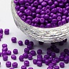 Baking Paint Glass Seed Beads SEED-US0003-4mm-K11-1