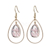 Larkwork Dangle Earrings EJEW-JE06060-4