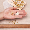 198Pcs 6 Style Brass Beads KK-PJ0001-13-13