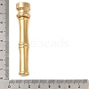 Golden Tone Brass Wax Seal Stamp Head with Bamboo Stick Shaped Handle STAM-K001-05G-O-4