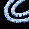Handmade Polymer Clay Beads Strands CLAY-R089-6mm-168-3