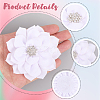 Polyester & Rhinestones Ornament Accessories DIY-WH20063-015D-5