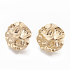 Brass Stud Earring Findings X-KK-T029-108G-1