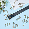 6Bags Adjustable Alloy Buckle FIND-CP0003-92C-4