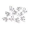 Tarnish Resistant 201 Stainless Steel Charms STAS-R105-W-2
