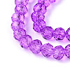 Baking Paint Glass Beads Strands EGLA-Q120-D-B02-3