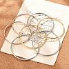 7Pcs 201 Stainless Steel Plain Bangle Sets for Women BJEW-L664-022C-M02-4