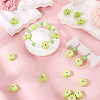 12Pcs Opaque Acrylic Beads MACR-TADJ0001-06A-6
