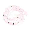 Transparent Glass Enamel Beads Strands GLAA-B021-06G-2