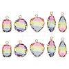 SUNNYCLUE K9 Glass Imitation Tourmaline Pendants GLAA-SC0001-18-1