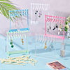   6 Sets 6 Styles Acrylic Earring Display Stands EDIS-PH0001-71-5