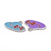 Alloy Enamel Pendants ENAM-G213-17P-3