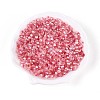 Transparent Spray Painted Glass Beads X1-EGLA-N018-4mm-07-1