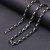 Titanium Steel Byzantine Chains Necklaces FS-WG56795-125-1