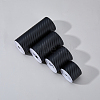 SUPERFINDINGS 4 Rolls 4 Style Carbon Fiber Waterproof Self Adhesive Car Stickers AJEW-FH0004-14-4