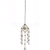 Glass Round Pendant Decoration PW-WG12254-01-2