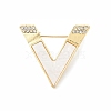 Alloy Rhinestone Brooches JEWB-H029-01H-G-1