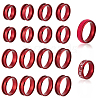 Unicraftale 16Pcs 8 Size 201 Stainless Steel Grooved Finger Ring Settings STAS-UN0051-60A-1