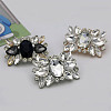 Alloy Glass Detachable Shoe Buckle Clips FIND-WH0423-73RG-01-7