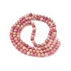 Natural Rhodonite Beads Strands X-G-P553-G06-02A-5