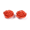 Synthetic Coral Carved Beads CORA-M001-02E-1