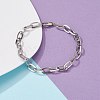 304 Stainless Steel Cable Chain Bracelets BJEW-JB06194-02-5