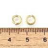 Brass Open Jump Rings X-KK-V007-004G-01-3