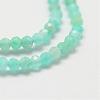 Natural Amazonite Bead Strands G-P270-2mm-24-4