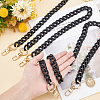   3Pcs 3 Style Acrylic Curb Chains Bag Straps DIY-PH0003-80-6