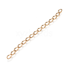 Ion Plating(IP) 304 Stainless Steel Chain Extender X-STAS-I147-01G