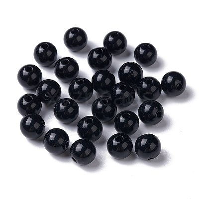 Opaque Acrylic Beads MACR-S370-C8mm-S002-1
