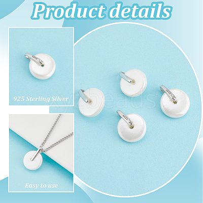 Shell Pearl Pendants PALLOY-PH01708-1