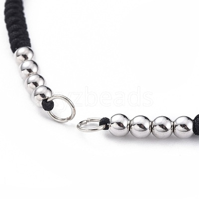 Adjustable Nylon Thread Bracelet Making AJEW-JB00513-05-1