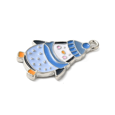 Winter Theme Alloy Enamel Pendants ENAM-M002-04L-P-1