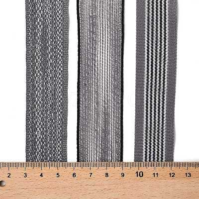 9 Yards 3 Styles Polyester Ribbon SRIB-A014-G10-1
