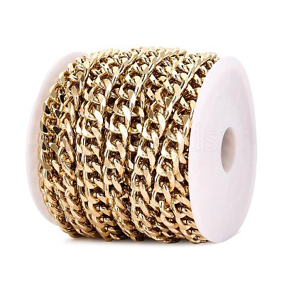 Aluminium Cuban Link Chains CHA-Q001-13G-1